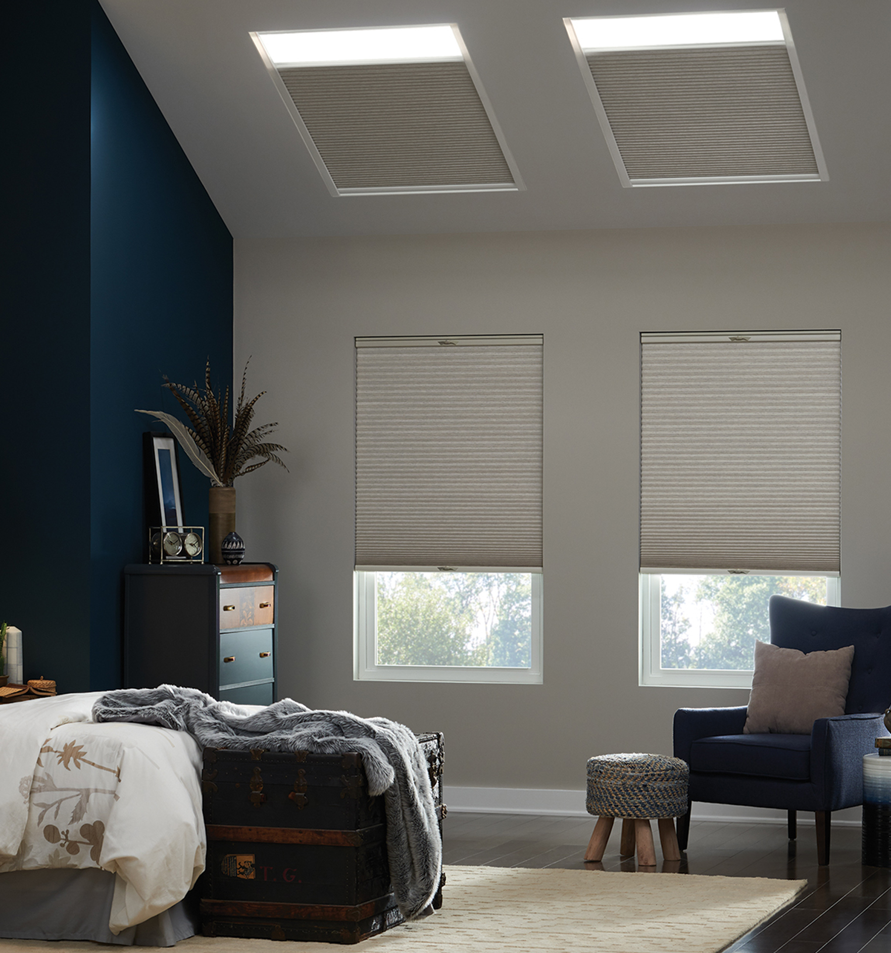 Blindsgalore Select Motorized Skylight Shades