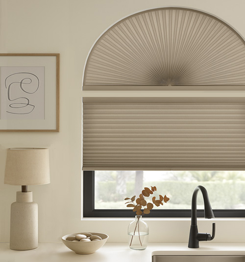Blindsgalore Select Light Filtering Arch Cellular Shades