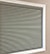 Boutique cellular shades come standard with fabric wrapped bottom rails in the selected fabric.