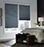 Motorized blackout cellular shades shown in Dreamweaver Oceanside