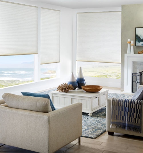 Classic Cordless Cellular Shown in Fresh Linen