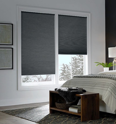 Blindsgalore No Drill Blackout Cellular Shades
