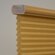 3/8" single cell pleat size profile view