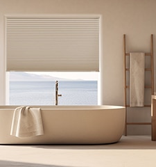 Harmony Cellular Shades shown in Tawny