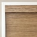 Blindsgalore Natural Bamboo Woven Shades come standard with a 6" valance.