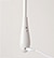 Back of Motorized Wand Control for Woven Wood Shades and Charging Port