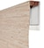 Waterfall Woven Wood Shades shown with back valance