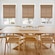 Blindsgalore Luxera Natural Woven Shades shown in Bungalow Warm Honey
