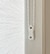 Close-up of Cord Loop Tensioner. Tensioners must be wall-mounted to properly operate shade.
