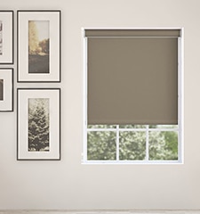 Blindsgalore® Roller Shades: Reminiscent Vinyl Blackout