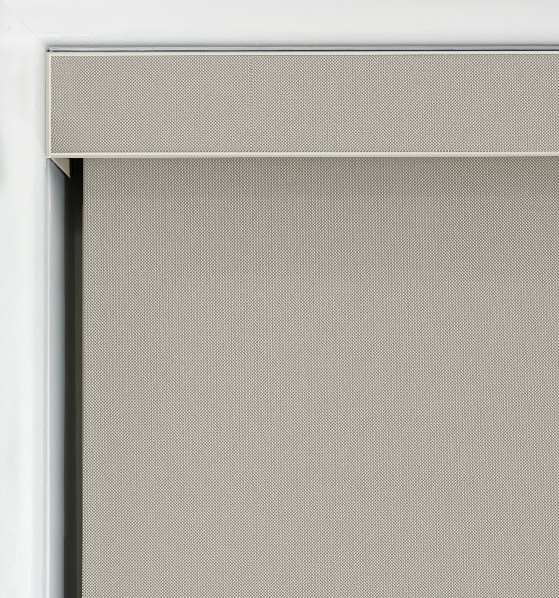 Square cassette comes standard with matching fabric insert 