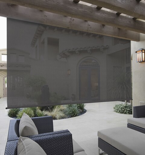 Blindsgalore Signature Motorized Outdoor Solar Shades