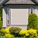 Blindsgalore Signature Outdoor Solar shades with Motorization shown in Beige