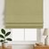 Blindsgalore Essential Motorized Roman Shades shown in Blackout Pale Sage