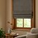 Seamless flat fold roman with blackout Liner