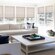 Blindsgalore Luxera Roman Shades with Standard Light Filtering liner. Shown in Camden Stone.