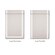 Accent your roman shades with decorative cloth tapes. Inset Perimeter will have tapes on the sides and bottom of the shade. Inset Parallel will have tapes on the sides of the shades only. All tapes are 2 1/2".