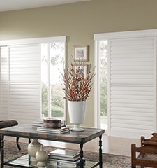 Blindsgalore Faux Wood Sliding Shutters