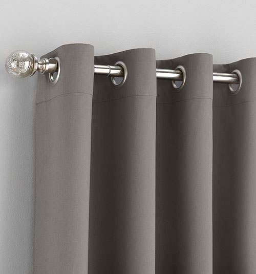 Grommet with Decorative Rod angled view