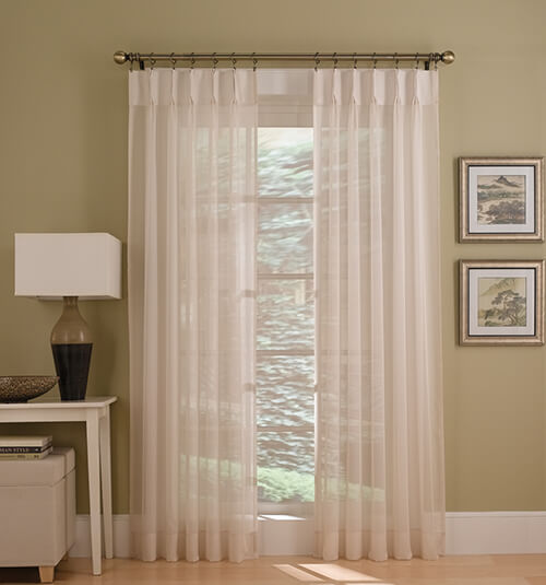 Blindsgalore Designer Drapery: Pleated