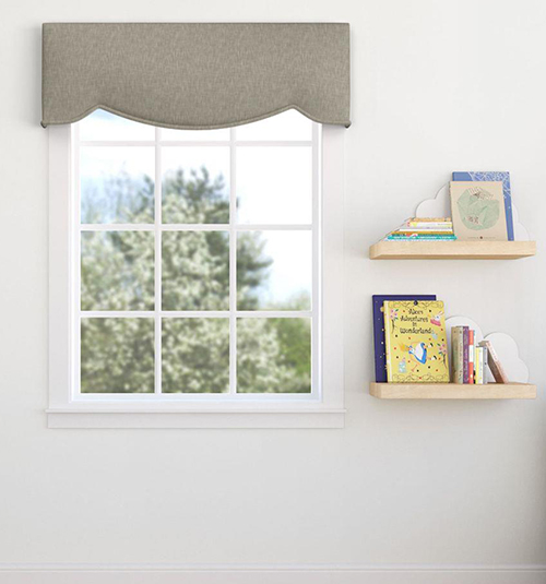 Blindsgalore Shaped Cornice Valance