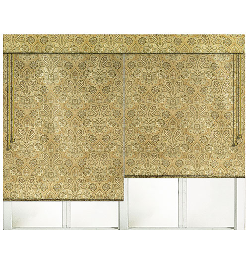 2on1 Headrail option featuring two shades on one headrail for large or split windows