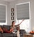 Blindsgalore Designer Roman Shades: Shown in Fundamentals: Ash