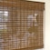 Unlined bamboo woven shade shown in Palapa