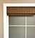 Cordless Woven Shade Raised