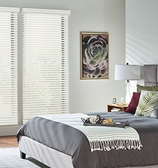 Blindsgalore 2&quot; Hardwood Blind shown in color White