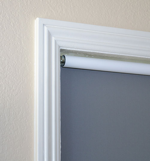 Roller shade with standard roll