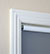 Roller shade with standard roll