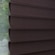 Chocolate sheer shades with closed vanes