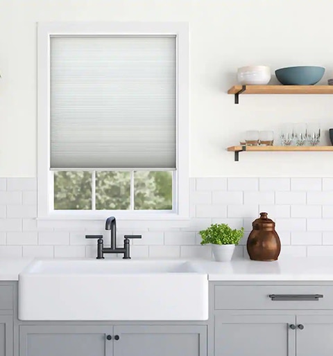 Blindsgalore Motorized Cellular Shades: Light Filtering