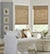 Natural Woven Shades shown in Cane: Almond