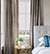 Boutique Serenity Natural Woven Shades shown in Newport Salt