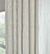 Boutique Crown Pleat Drapery: Patterns shown in Viewpoint Starlight
