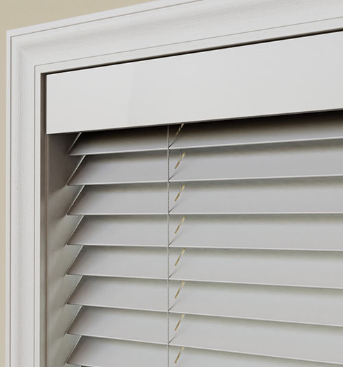 Faux Wood Modern Valance
