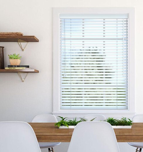 Boutique 2 1/2" Faux Wood Blinds