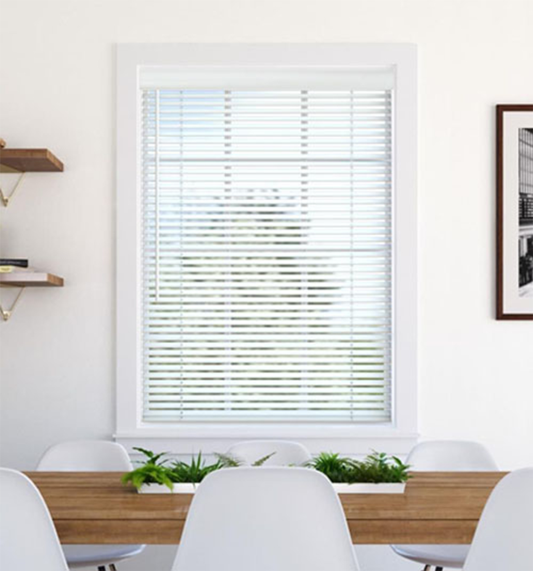 Blindsgalore Privacy Faux Wood Blinds