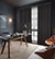 Blindsgalore Grommet Curtain Panels shown in Deco Black&#xD;&#xA;
