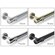 Curtain Panel hardware is available in 4 finishes - Black, Brass, Pewter and Silver. Curtain rods cannot be ordered separately.