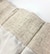 Back of pinch pleat panel showing pre-pinned pin set.
