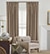 Blackout lined panels Shown in Deco Weave Camel