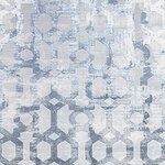 Color Image - Modern Trellis Ice Blue